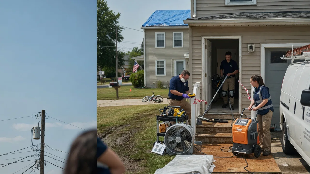 Water Damage Repair in Bondville, IL near me